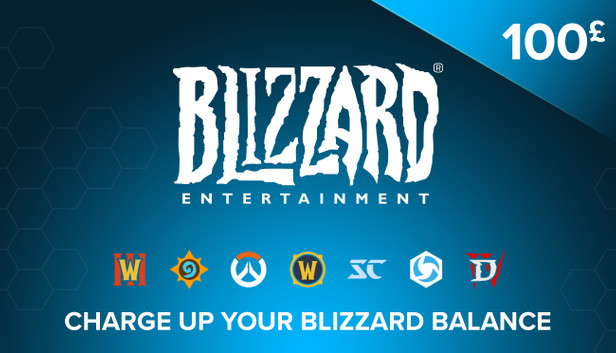 Blizzard / Battle.net Gift Card 100£