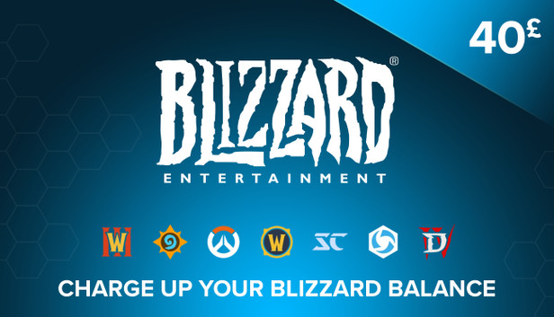 Blizzard / Battle.net Gift Card 40£