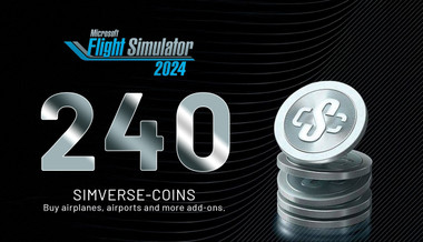 Microsoft Flight Simulator 2024 - 240 Simverse Coins