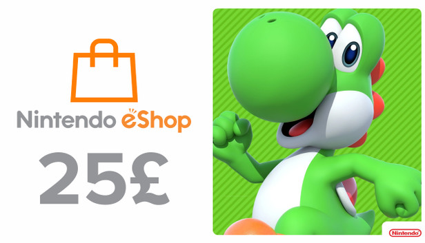 Nintendo eShop Card 25£