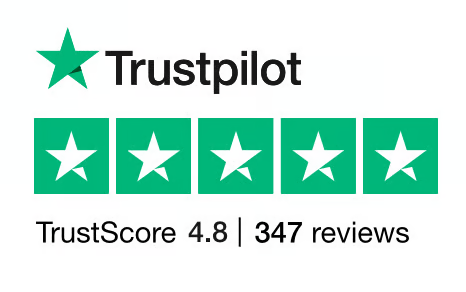 Trustpilot 4.8 - Excellent